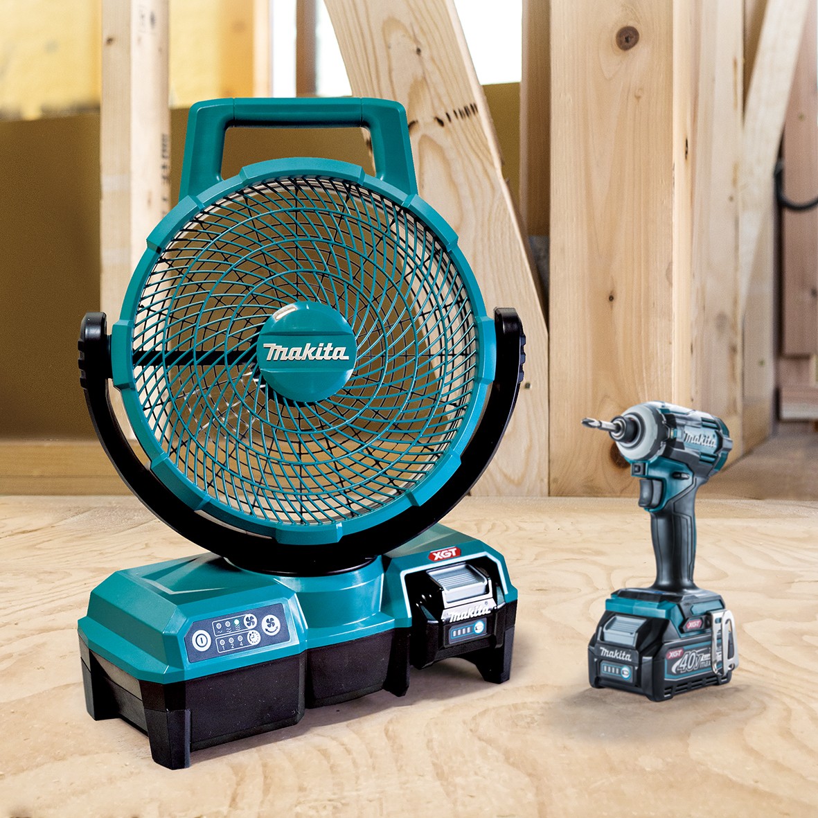 CF001GZ- 40V Max 235mm (9-1/4") Jobsite Fan