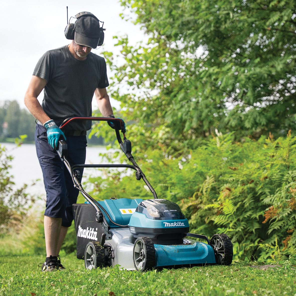 DLM466Z - 18Vx2 Brushless Lawn Mower 460mm