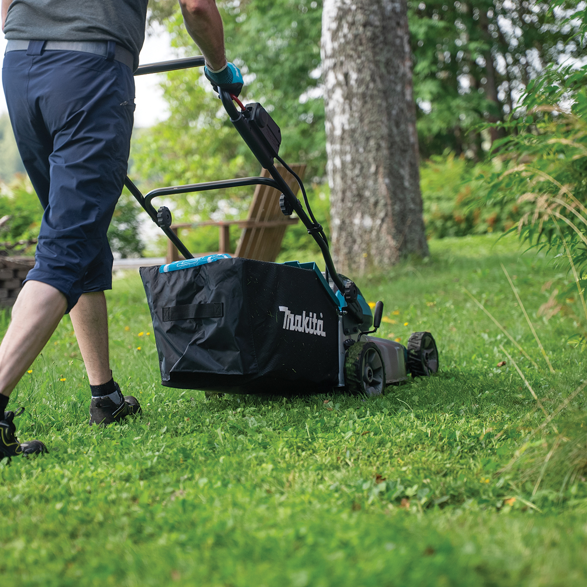 DLM466Z - 18Vx2 Brushless Lawn Mower 460mm