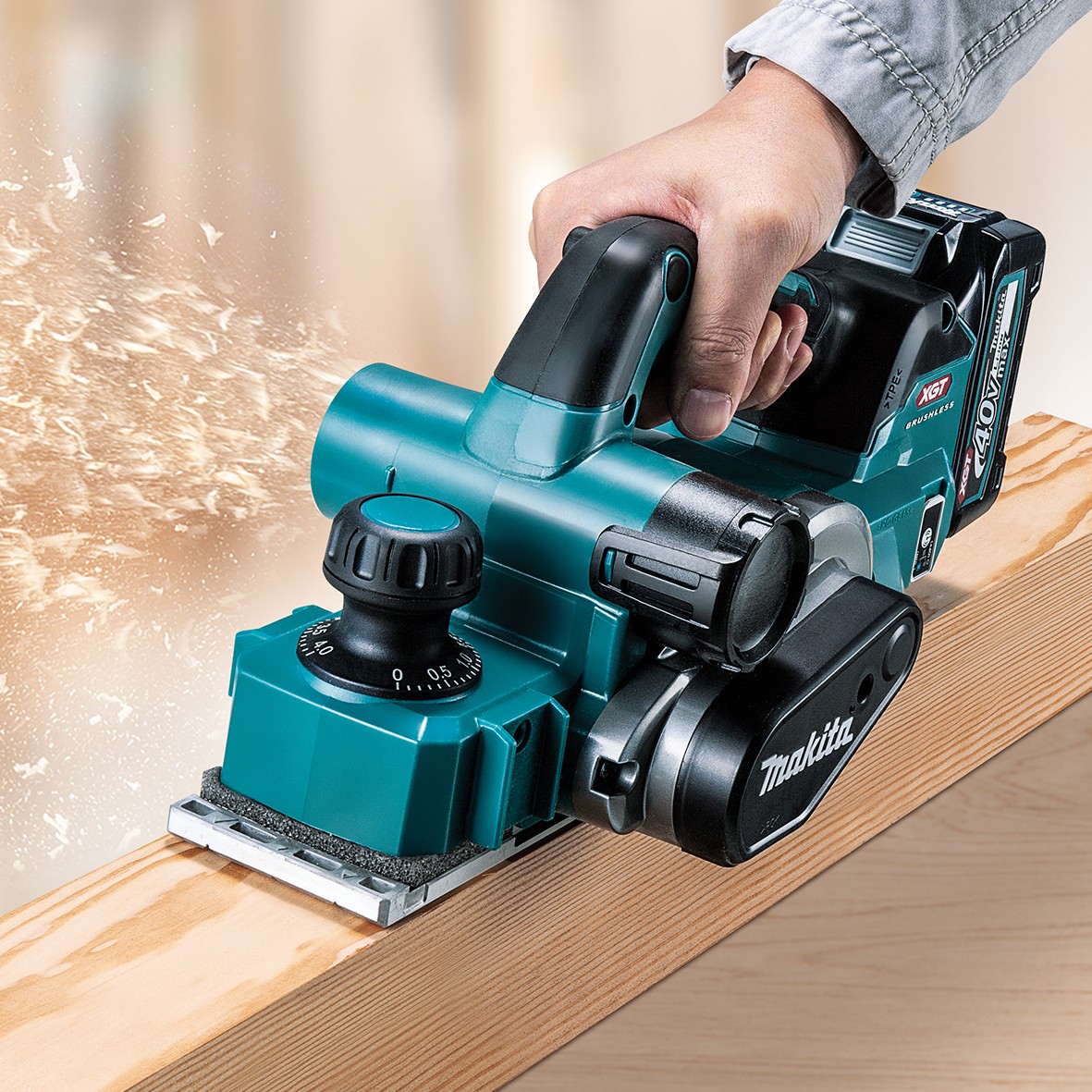KP001GZ- 40V Max Brushless 82mm Planer