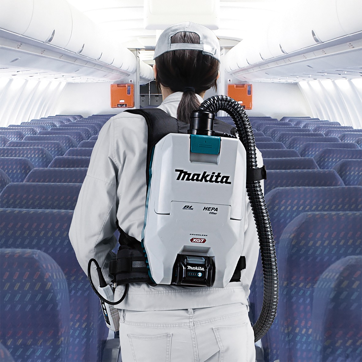 VC008GZ06-40V Max Brushless Backpack Vacuum