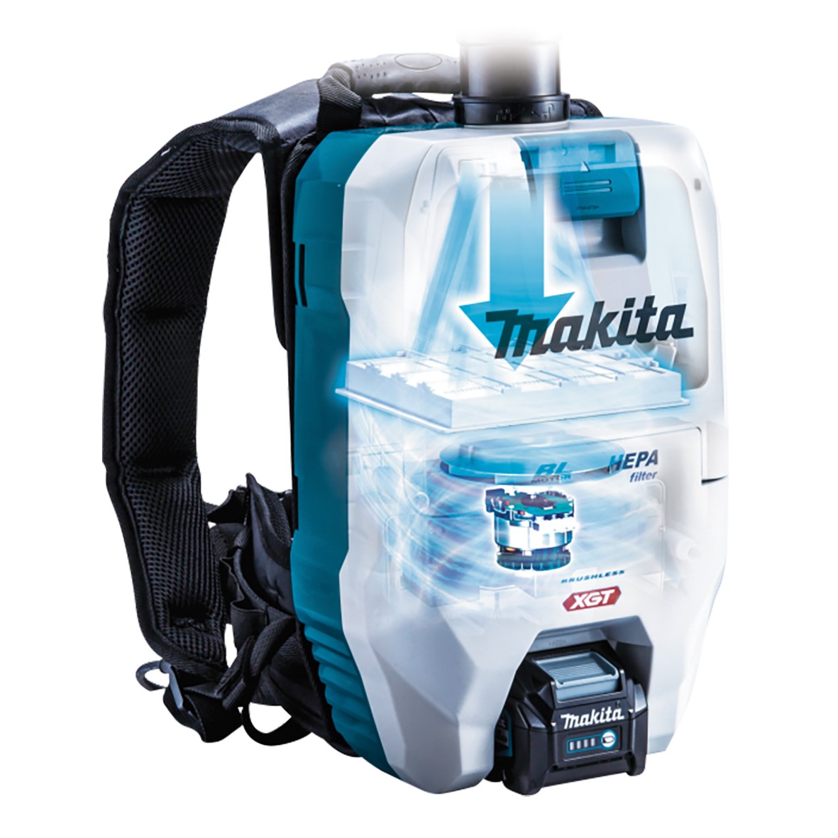 VC008GZ06-40V Max Brushless Backpack Vacuum