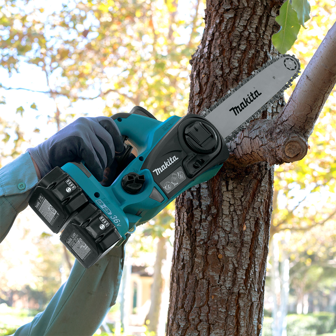 DUC302PT2 (18Vx2) Chainsaw 300mm (12") Kit