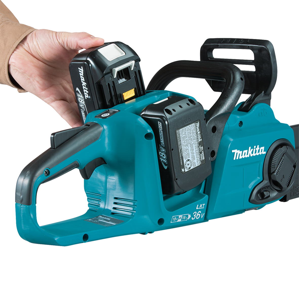 DUC400PT2 (18Vx2) Brushless Chainsaw 400mm Kit
