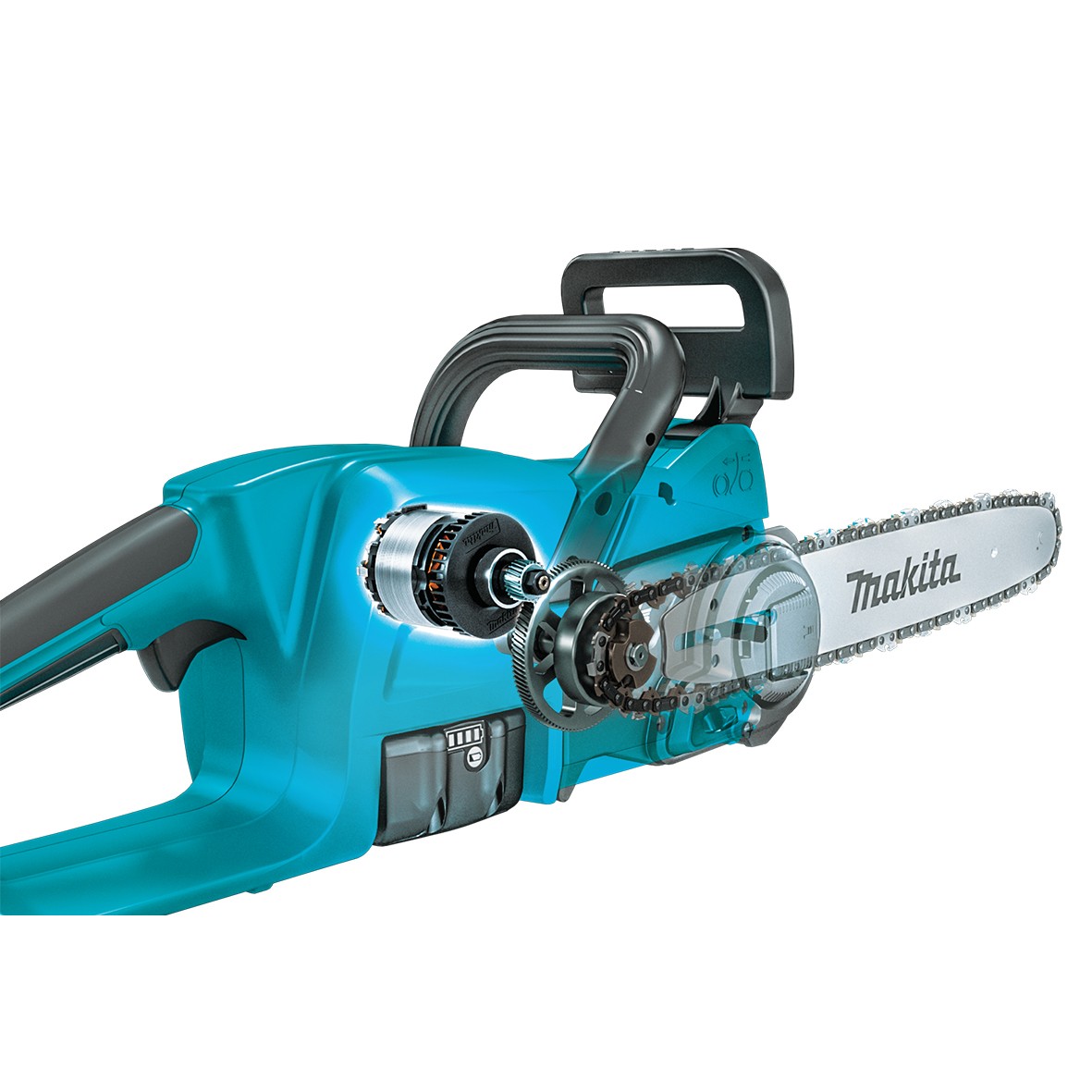 DUC407RTX2-18V Brushless 400mm Chainsaw Kit