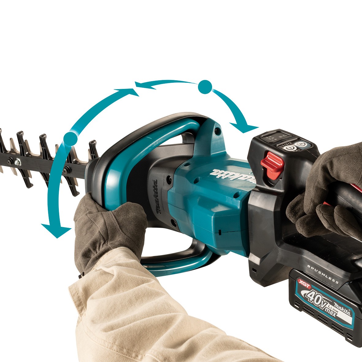 UH006GM101- 40V Max Brushless 600mm Hedge Trimmer Kit