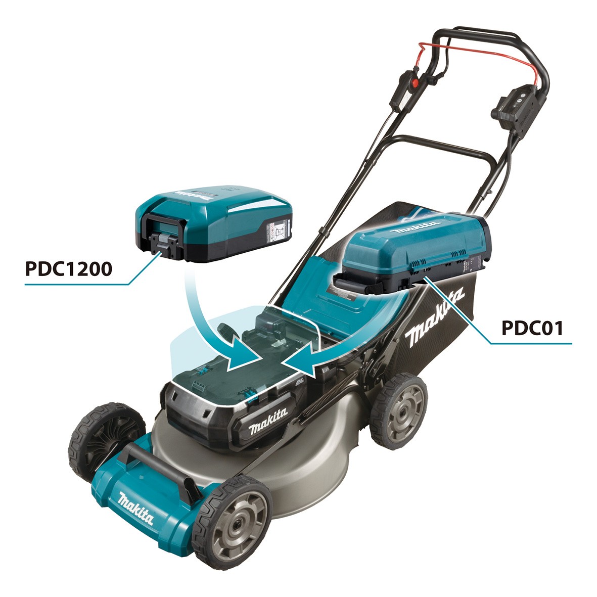 LM001CX3- Direct Connection Brushless Self-Propelled Lawn Mower 534mm (21") Kit