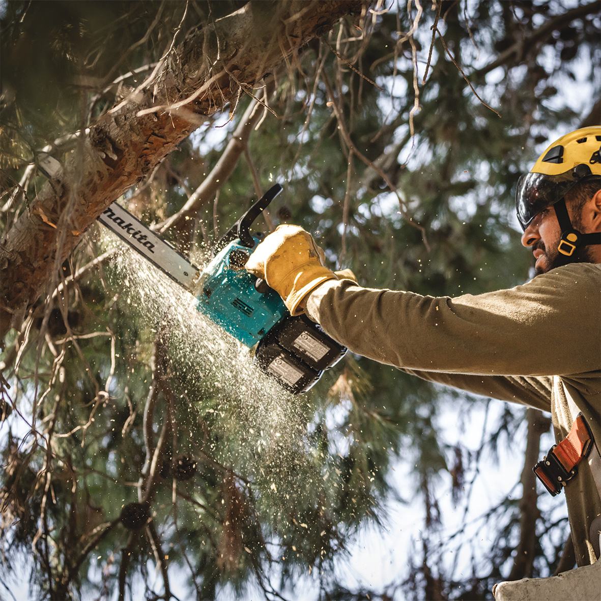 DUC306Z-18Vx2 Brushless Top Handle Chainsaw 300mm
