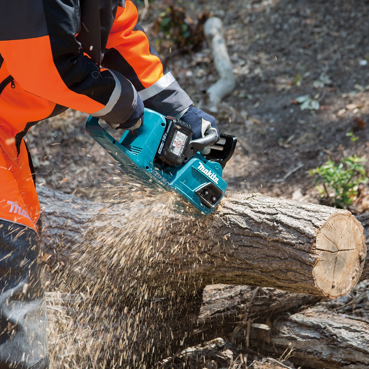 DUC405Z-18Vx2 Brushless Chainsaw 400mm (16")