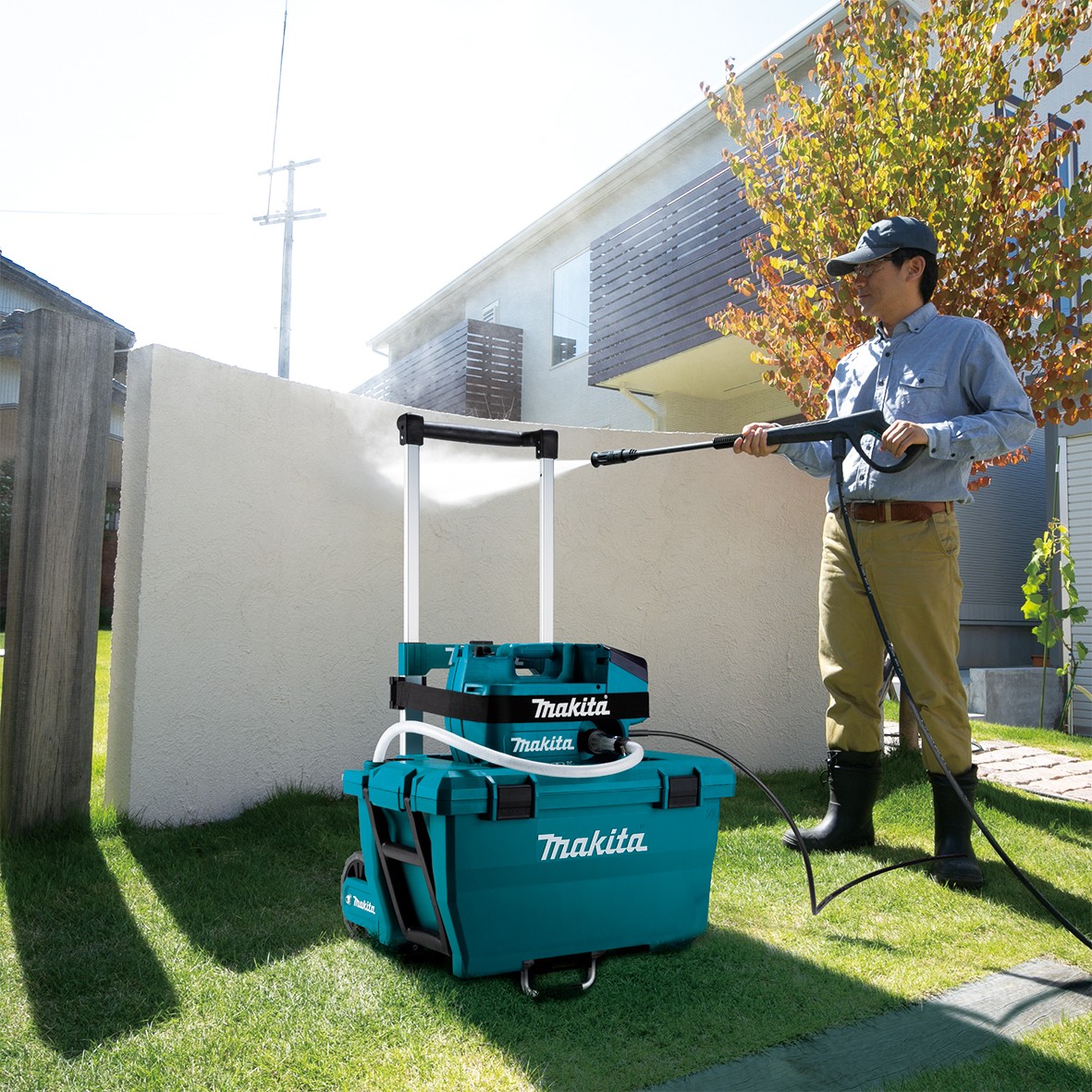 DHW080ZK- 18Vx2 Brushless Pressure Washer