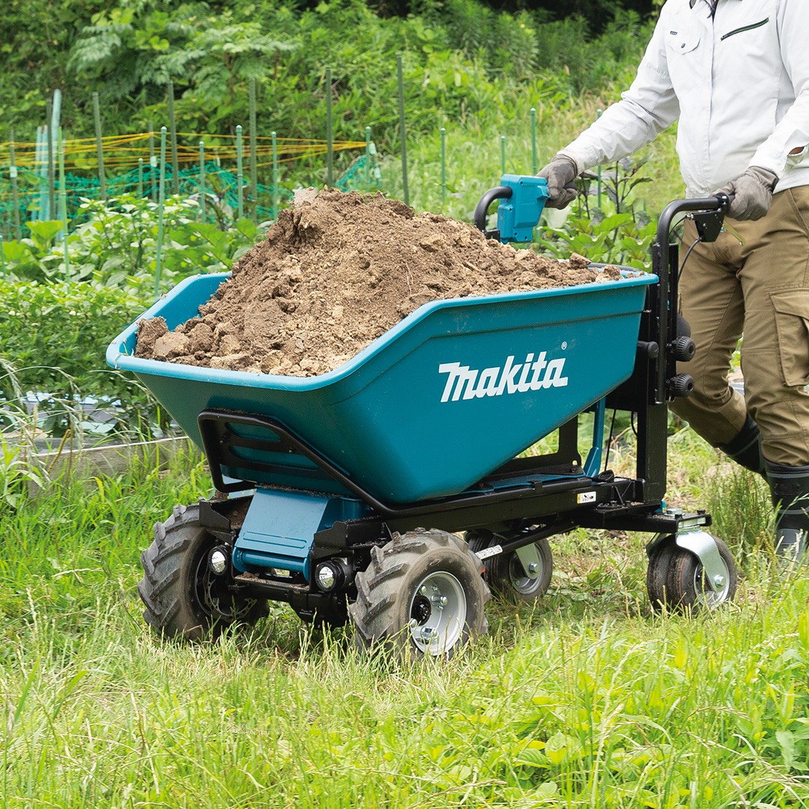 DCU603Z-18Vx2 Brushless Wheelbarrow